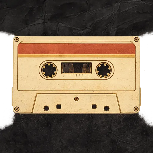 cassette cutout for Music