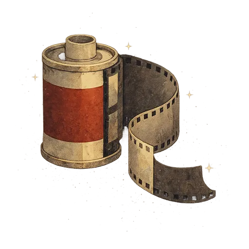 film roll cutout for Photography