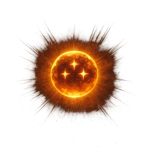 four star cutout for Anime