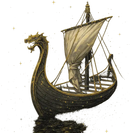 longship cutout for Anime