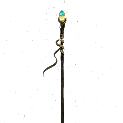 mage staff cutout for Anime